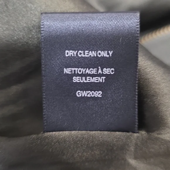 L.A.M.B. Gwen Stefani One Shoulder Mini Dress Military Olive Silk Lined Sz 10 - Picture 10 of 13